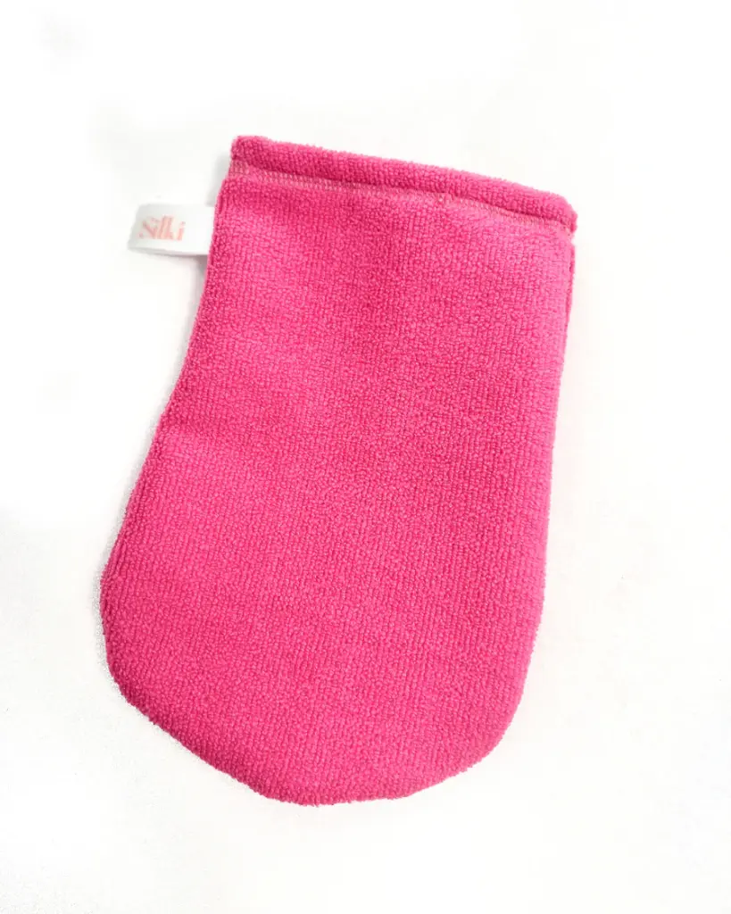 Microfibre Glove Pink/Blue/Brown