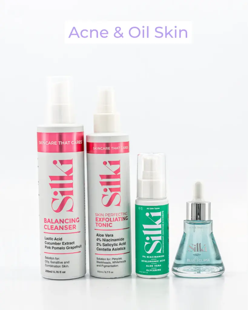 Oily & Acne Full 4 Set